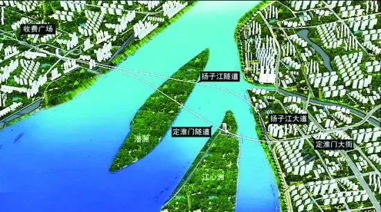 纬三路过江通道双隧道开工 2013年通车受益楼盘盘点_房产资讯-南京房