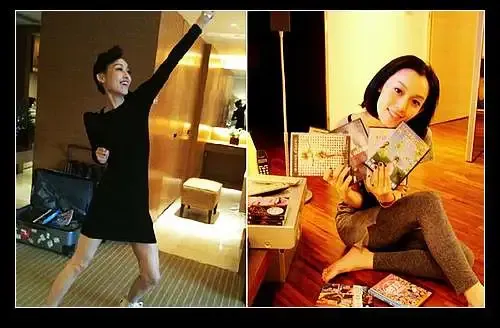 范玮琪黑人大婚 曝光"黑白配"甜蜜家居照(图)