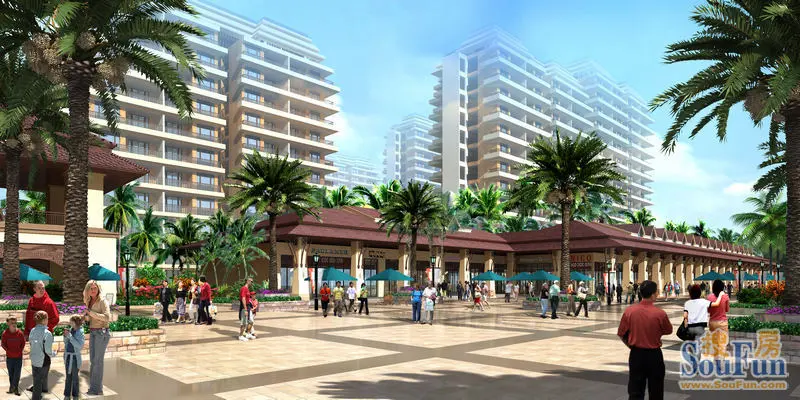 万泉源居项目是一个位于琼海市中心的大型高档度假住宅小区.