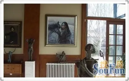 造星的大老板华谊老总王中军 奢华豪宅堪比博物馆