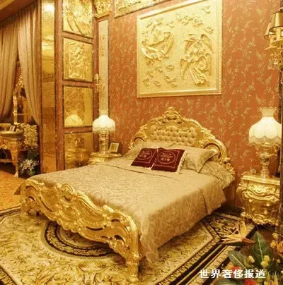 黄金打造价值过亿曝光世界罕见黄金屋组图