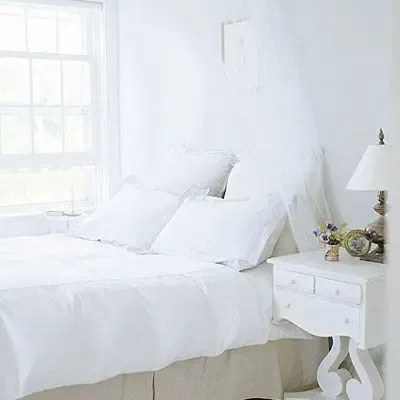 10款唯美梦幻白色卧室 带你走进童话世界(图)