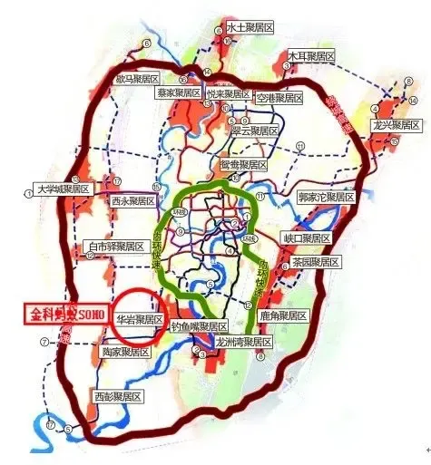 二环时代来临华岩新城让宜居梦想照进现实