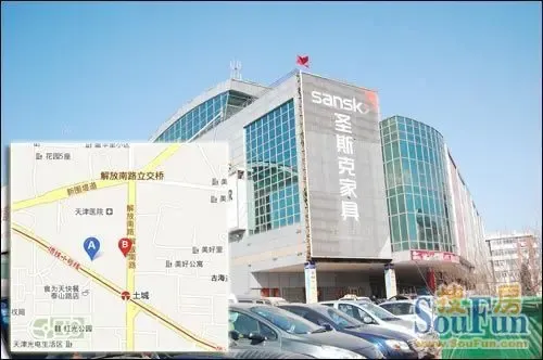 卖场测评:登发装饰城河西店 一站式购物的新选择