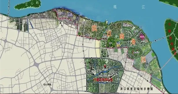 跨江面海城市中心转移——滨江cbd中央商务区_房产资讯-温州房天下
