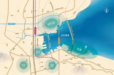 钻石港湾大连未来的陆家嘴