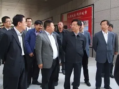 大同市市委书记丰立祥考察凯德世家小区项目