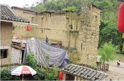 漳州南靖 景区发展 水泥建筑