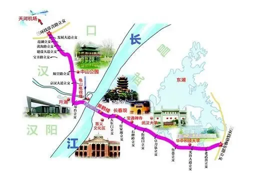 约52万立即报名>19500元/平方米在线咨询长江大道规串联起龟山电视塔