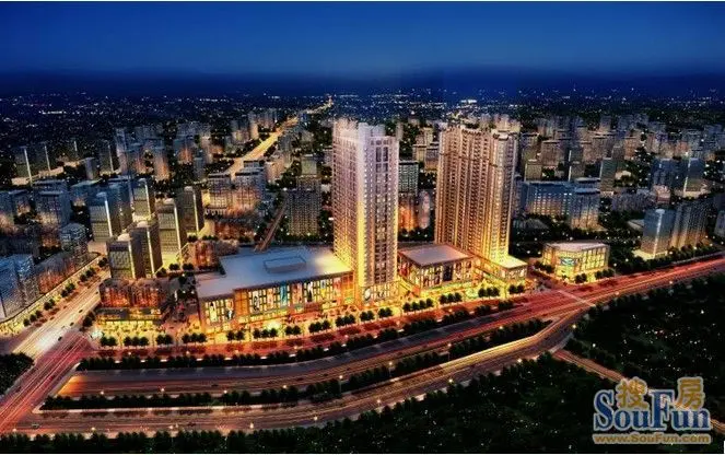 绿地乐和城项目鸟瞰图