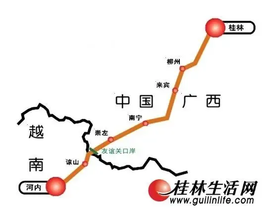 桂林至越南河内班车即将开通全程约12小时