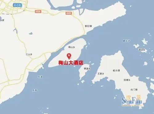 面朝大海春暖花开梅山大酒店落子梅山岛