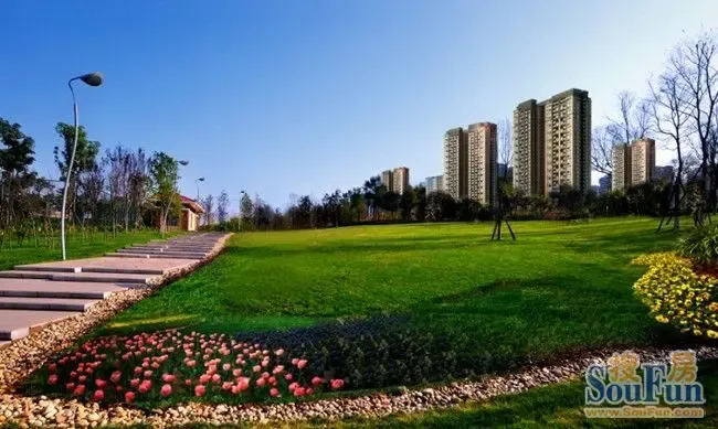 四海逸家三期御园 纯大户公园居住区