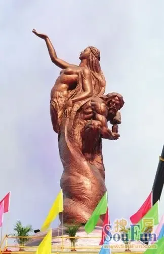 "伏羲女娲" 兰州 银滩雅苑实获庇佑