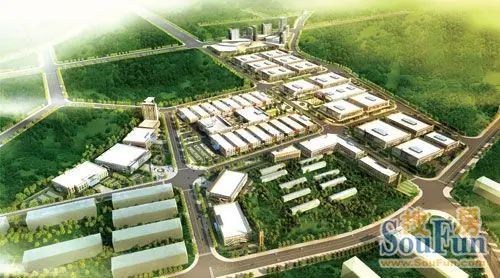 泓泰家具市场鸟瞰图