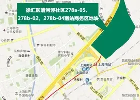 今年上海地王纪录刷新:万科联合体54亿摘南站地块