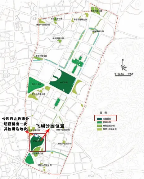 飞翔公园规划 飞翔公园变电站 白云新城规划