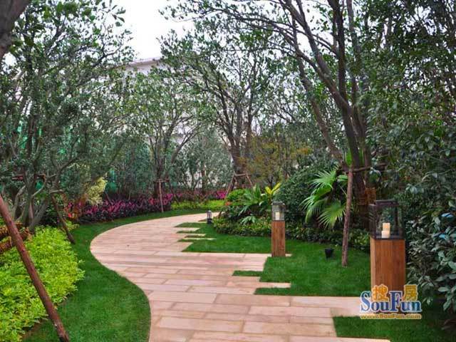 龙湖嘉屿城园林实景美如画新品即将入市