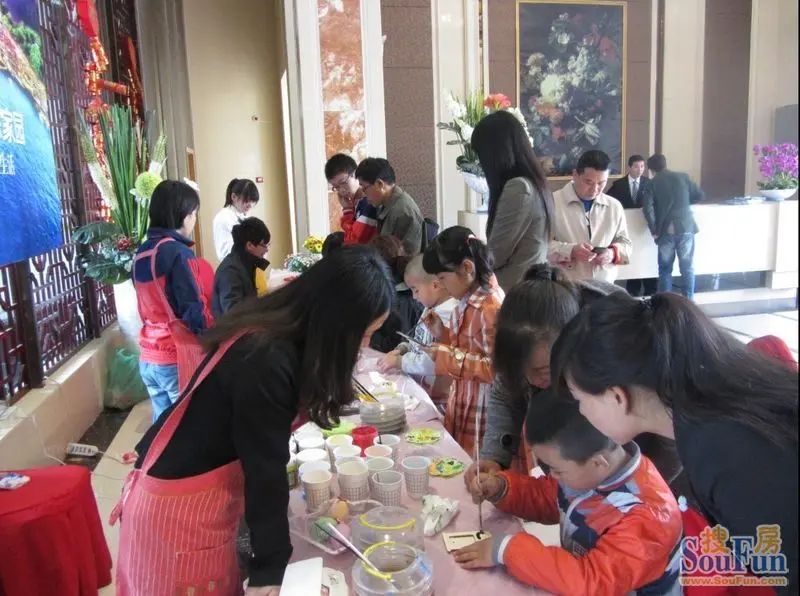 揽盛 金广厦售楼部暖场活动