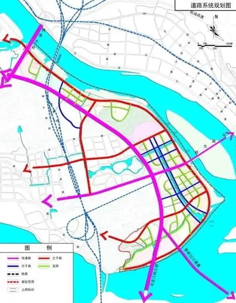 关于公示《福州市马尾新城三江口组团南台岛东部片区控制性详细规划》