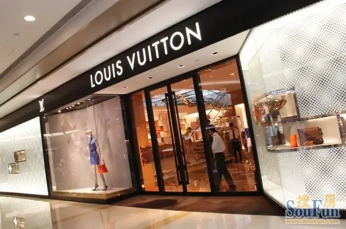 杭州万象城lv专柜(图片来源:房天下 拍摄:王志慧)