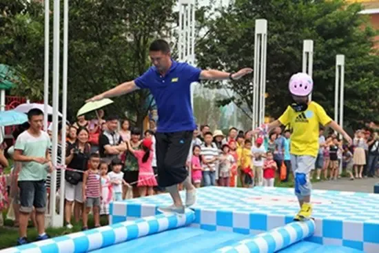 智勇亲子大冲关南城都汇亲子活动倾情落幕