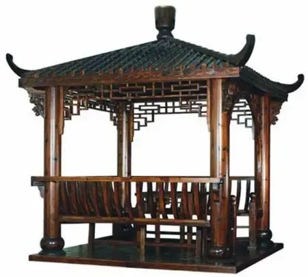 四角亭良辰美景赏心悦事