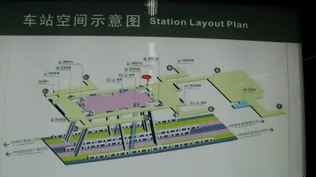 实地探访武汉地铁4号线换乘大站：中南路同站台换乘