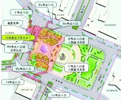 武汉地铁4号线试运行 洪山广场中南路站换乘大站大揭秘
