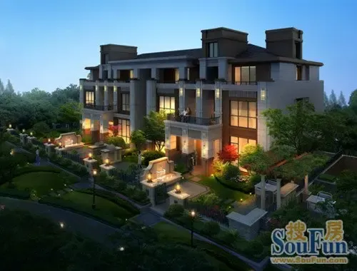 旺庭公馆二期天玺"静巷院墅"效果图惊艳亮相