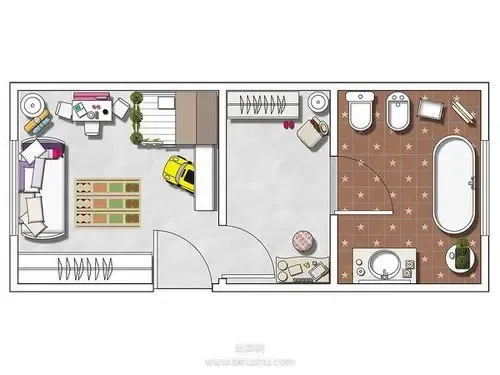 儿童房设计效果图展示 为孩子打造快乐的自由天地