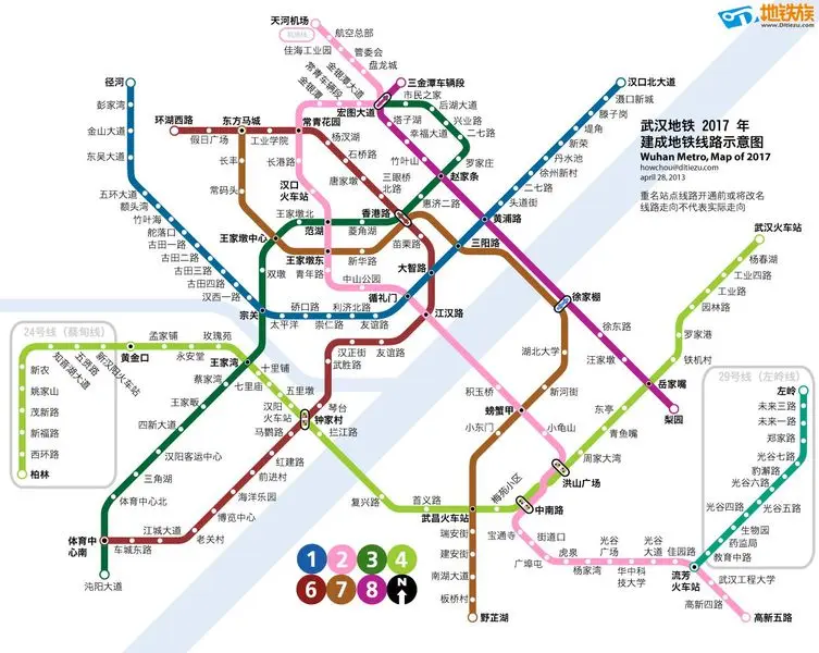 年内地铁将连通三镇 武汉在建地铁最新进展情况