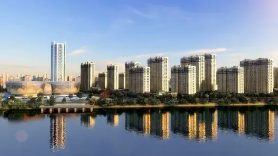 昌润莲城 处一城之心 享湖居之美