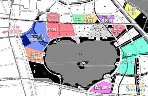 活力岛板块vs尹山湖板块差价4000元/㎡ 解密板块"另类"楼盘