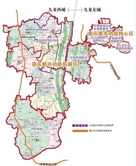 九龙坡重要功能板块楼盘推荐 均价7300/平米起-重庆新房网-房天下