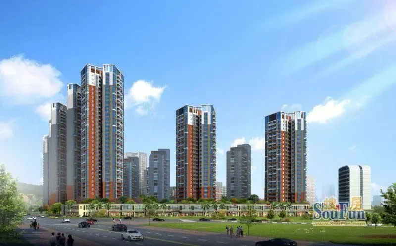 郁小宛走进兴昂国际城新市府中央首席宜居美宅