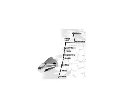 地铁9号线一期工程起自鲁磨路的植物园,沿鲁磨路和民族大道一直向南