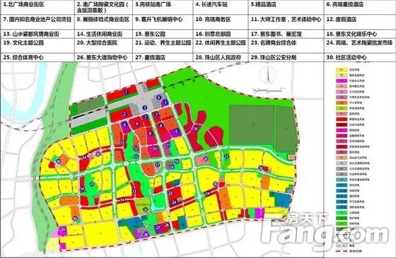 景德镇高铁新城规划落定1058公顷国际新城价值腾飞