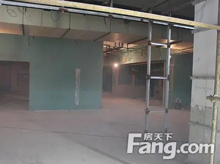 展示馆地下一层施工