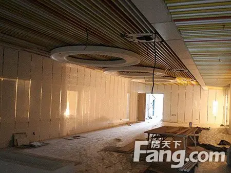 展示馆二楼施工