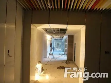 展示馆二楼施工