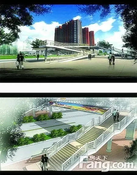三门峡市区首座人行过街天桥10月开建