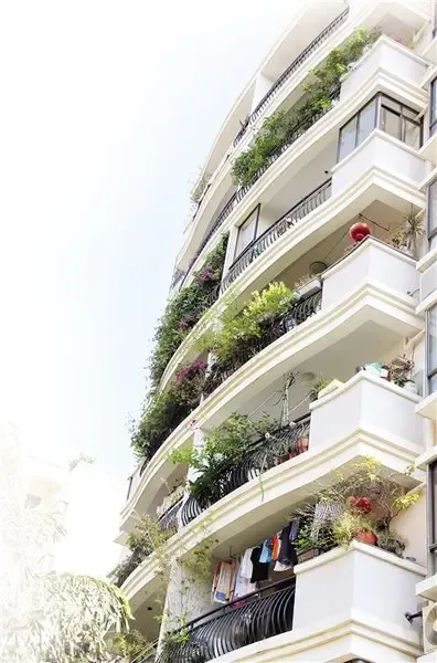 秀山花园示范楼栋 南宁新闻网记者 黄登 摄