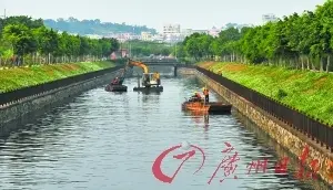 广佛跨界河涌清淤