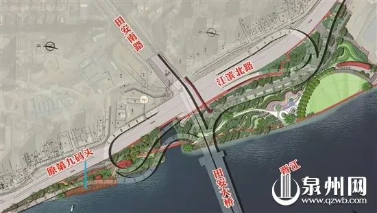 泉州田安公园上半年可建成 有慢道可骑行平台可观鸟