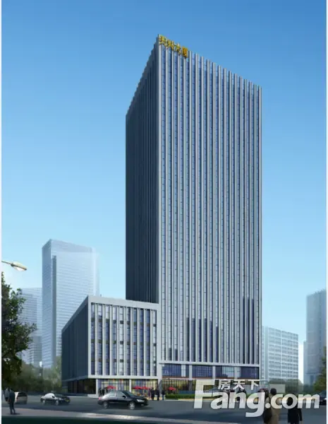 沣西新城天兴大厦项目工程主体封顶