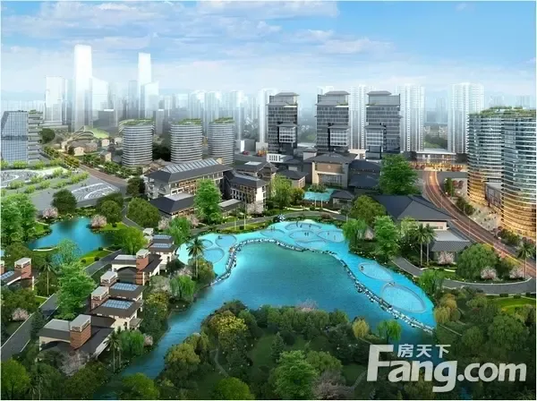 都匀未来城市核心区域七星温泉国际未来城