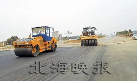 合浦东环大道南段春节前可望通车