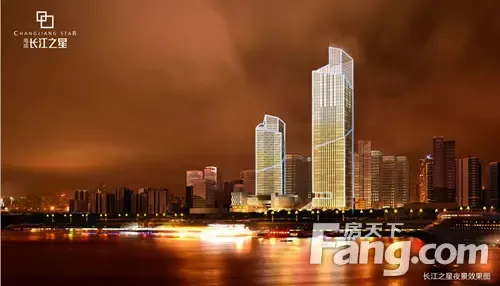 海成长江之星200米摩天楼将建成万州未来城市新地标