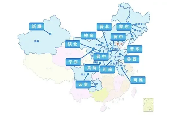 中国煤炭资源和水资源呈逆向分布特点.